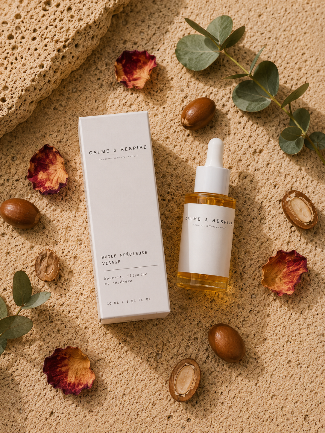L'Huile Visage Dorée - Nectar de 11 Huiles