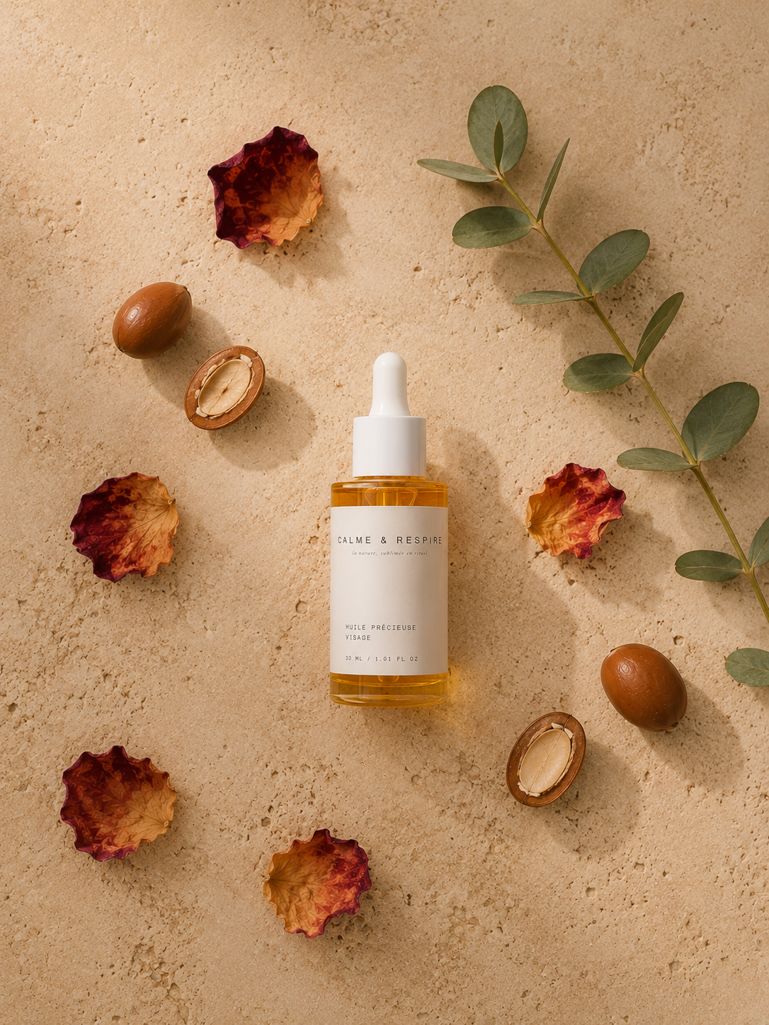 L'Huile Visage Dorée - Nectar de 11 Huiles