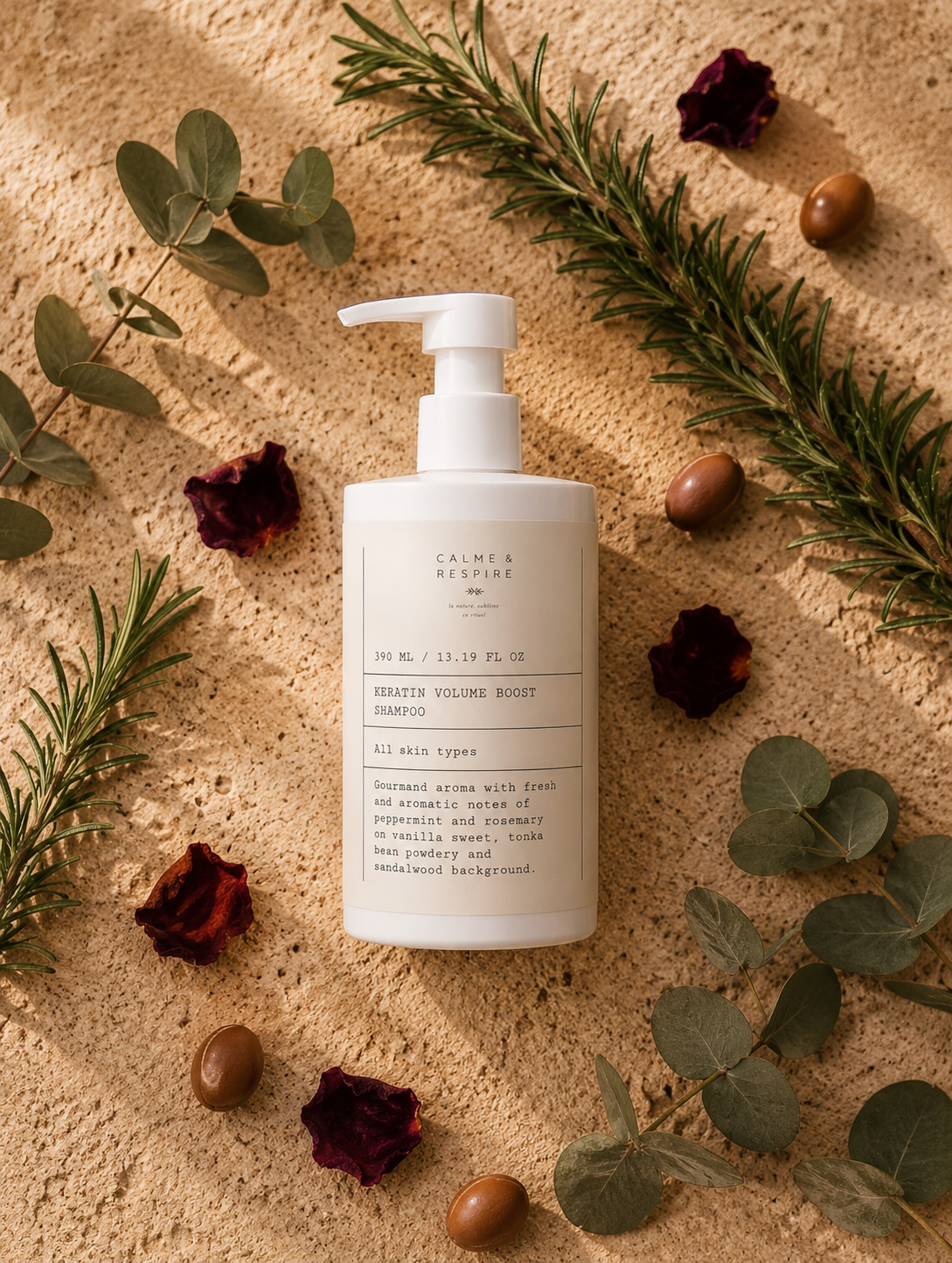 Le Shampoing Rituel - Kératine & Romarin