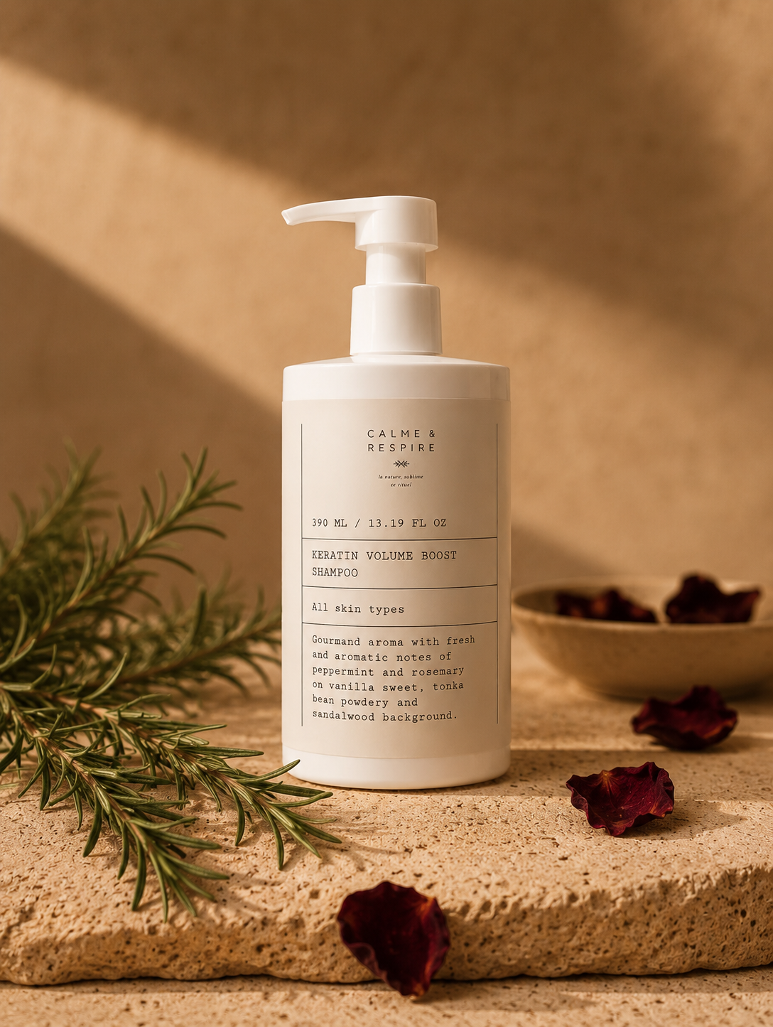 Le Shampoing Rituel - Kératine & Romarin